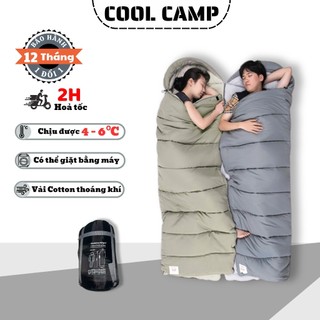 Túi Ngủ Văn Phòng Gấp Gọn Nanjiren Chịu Được 4-6 Độ C, Túi Ngủ Mùa Đông Du Lịch Có Mũ Chống Nước.