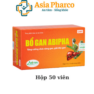 BỔ GAN ABIPHA GIẢI ĐỘC GAN, BẢO VỆ GAN LUÔN MẠNH KHOẺ