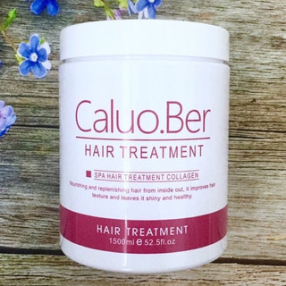 Dầu hấp ủ tóc phục hồi siêu mượt collagen Caluo.Ber Hair Spa Treatment 1500ml