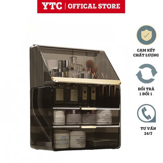 Hộp Đựng Mỹ Phẩm YTC 2, 3 tầng bản Cao Cấp -Bộ đựng đồ Trang Điểm Mỹ Phẩm không thể thiếu cho Phái Đẹp mới nhất 2024