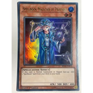 Lá bài thẻ bài Yugioh Spellbook Magician of Prophecy – Ultra Rare - Tặng bọc bài nhựa bảo quản