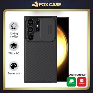 Ốp S24 Ultra, S24 Plus, S24, S23 Ultra, S22 Ultra, S21 Series Nillkin CamShield Pro bảo vệ camera - Fox Case