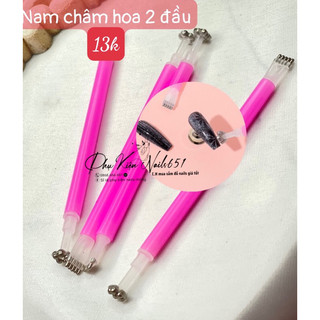 Nam châm mắt mèo tạo hoa-thanh nam châm tạo hình hoa trang trí móng