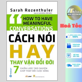 Sách - cách nói hay thay vận đổi đời