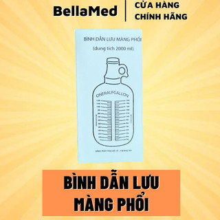 Bình dẫn lưu màng phổi thủy tinh 2000ml