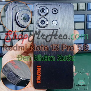 Dán skin mặt sau lưng full viền redmi note 13 pro 5g