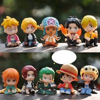 Mô hình One Piece - Luffy mũ rơm Nami Zoro Law - Mô hình Lookup