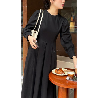 𝐇𝐚𝐧 𝐃𝐫𝐞𝐬𝐬 (𝐋𝐢𝐧𝐞𝐧) (Váy dài tay xếp ly dưới)