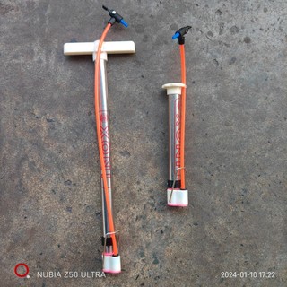Ống bơm tay Inox ống bơm xe máy xe đạp