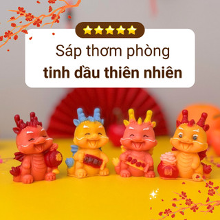 Sáp Thơm Tết Hình Rồng - Khử Mùi, Hút Ẩm, Trang Trí Nhà Cửa Đón May Mắn Tết 2024 | Fresh Home Lab