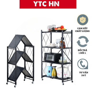 Kệ Sắt 3 Tầng Đa Năng Gấp Gọn Tải Trọng 150kg (KGNB03)