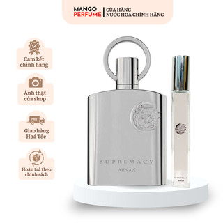 Nước hoa chiết nam Afnan Supremacy Silver EDP