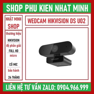 Webcam máy tính pc hikvision ds-u320 - ds-u525 full hd 1920x1080p có mic chính hãng bh 12 tháng