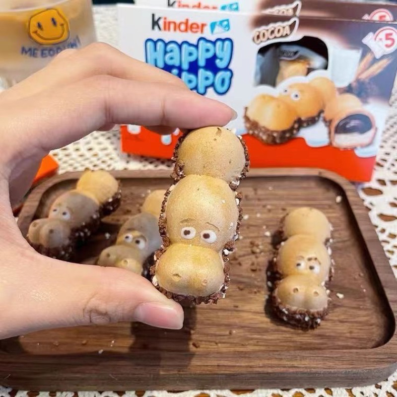 Socola kinder happy hippo