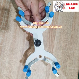 Kẹp buret đơn, kẹp burette đôi bằng nhựa, thép thí nghiệm