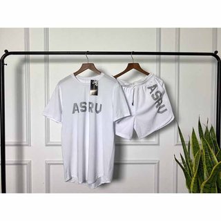 Bộ Quần Áo Thể Thao Thun Nam Nữ Thời Trang Sọc Tay Cổ PoLo Khóa Cúc ASRU - TâmShop