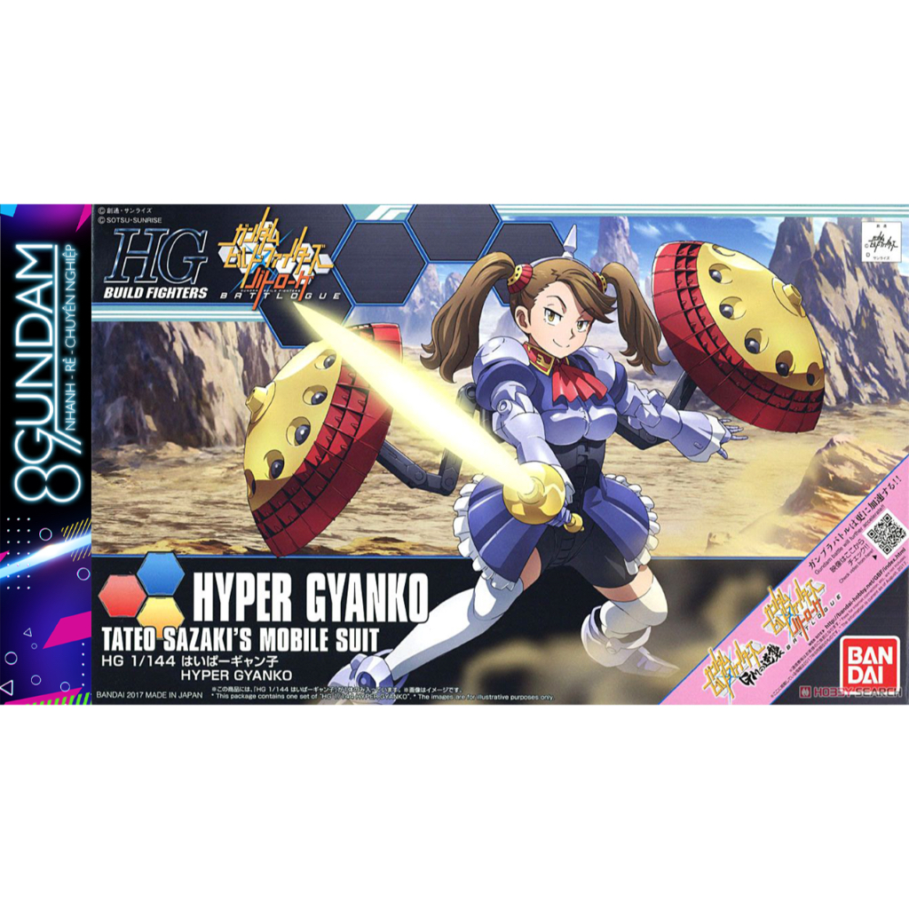 Mô Hình Lắp Ráp HG BF Hyper Gyanko