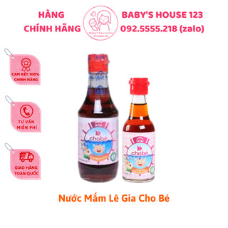 Nước Mắm Lê Gia Cho Bé Ăn Dặm 60ml