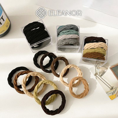 Dây buộc tóc nữ Eleanor Accessories nhiều màu dây cột tóc phong cách basic phụ kiện tóc 3440