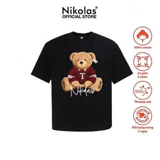 Áo thun Nam Nữ Unisex Nikolas TD V10 Tee