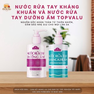  NƯỚC RỬA TAY KHÁNG KHUẨN VÀ NƯỚC RỬA TAY DƯỠNG ẨM TOPVALU DIỆT KHUẨN NHẬT BẢN - BÁCH HOÁ MINI 