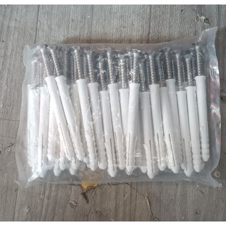 Vít cửa nhựa inlox 10x10, 8x8.