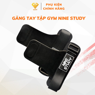 Găng Tay Tập GYM Chính Hãng Nine Study, Dây Kéo Lưng Lifting Straps Đa Năng Hỗ Trợ Tập Gym, Deadlift, Lên Xà