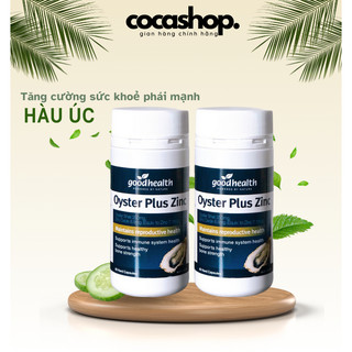 Tinh chất hàu biển Úc bổ sung kẽm Good Healthy Oyster Plus hỗ trợ sinh lý nam giới - Chính hãng hộp 60v