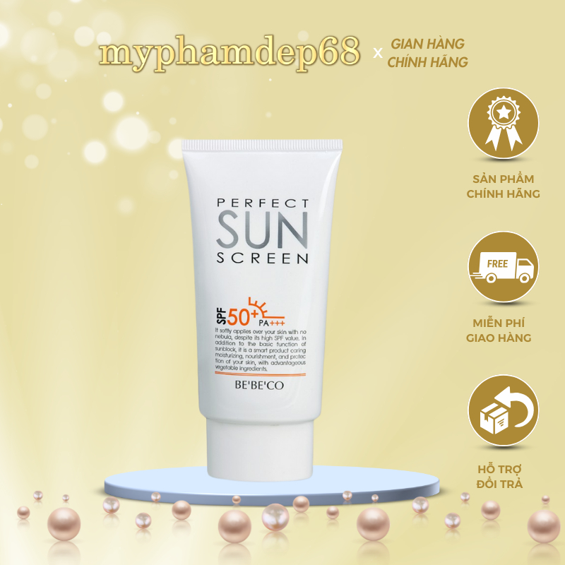 Kem chống nắng BEBECO PERFECT SUN SCREEN SPF 50/PA+++ - Hàn Quốc