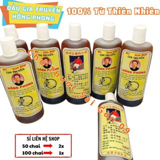 DẦU XOA BÓP GIA TRUYỀN HỒNG PHONG - GIẢM ĐAU NHỨC T.Ê TAY CHÂN