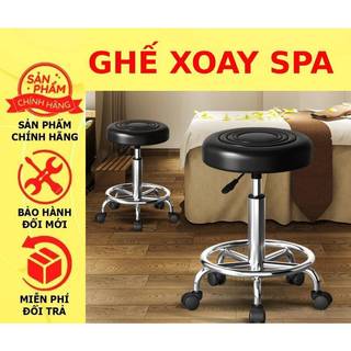 GHẾ XOAY SPA DÙNG CHO SPA, NAIL, PHUN SĂM, NỐI MI  | Thế Giới Ghế Nail