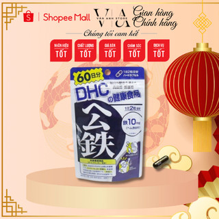 Viên uống bổ sung sắt dhc nhật bản 120 viên
