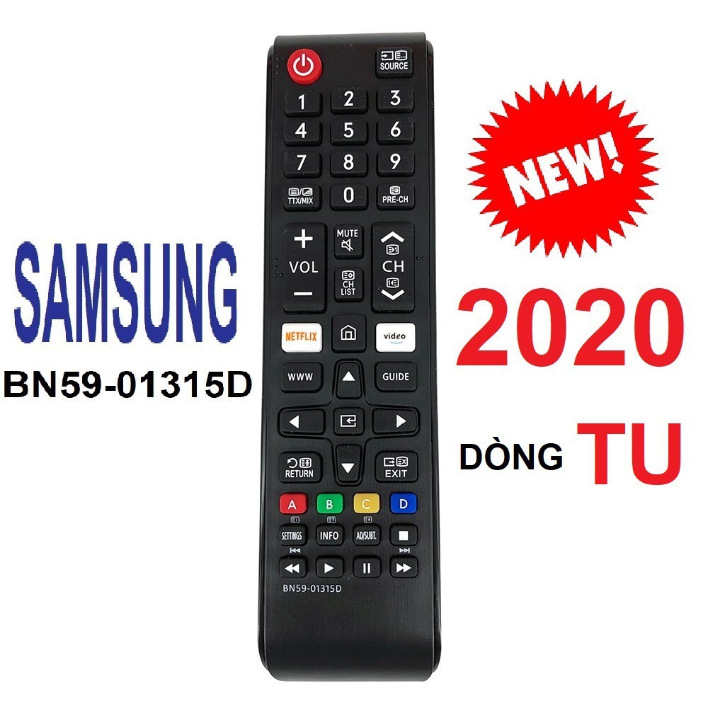 Samsung Model mới nhất BN59 Remote cả samsung smart và đời cũ
