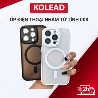  Ốp điện thoại nhám từ tính KOLEAD 008 chống ố vàng, chống vân tay dành cho iphone 15 Pro Promax Plus