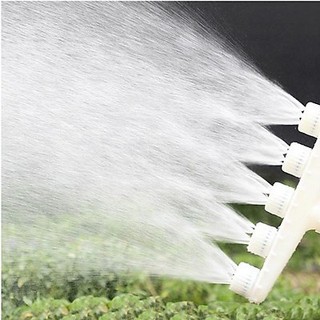 Vòi Tưới Cây Áp Lực 5 đầu làm vườn, tưới nông nghiệp, áp lực cao công suất lớn
