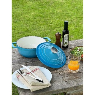 Nồi gang cao cấp Oceno thành cao 22cm, 20cm
