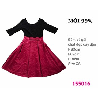 Đầm si bé gái tầm 34-38kg (10-11 tuổi) mặc vừa chất đẹp mới tinh