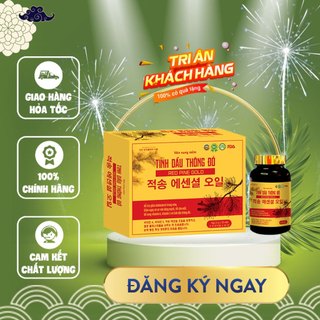 Tinh Dầu Thông Đỏ Red Pine Gold Hàn Quốc chiết xuất 100% từ cây thông đỏ quý hiếm