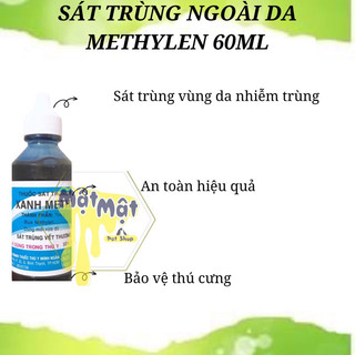 Sát Trùng Ngoài Da Xanh Methylen 60 mL