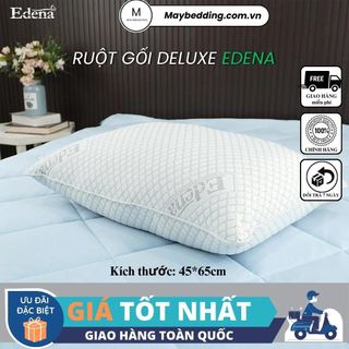Ruột Gối Nằm Deluxe EDENA , Kích Thước 45x65cm,  Mẫu 2024 - Hàng Chính Hãng