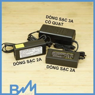 Củ sạc pin Li-ion chuẩn 3S 4S 5S 2A 3A 12.6V 16.8V 21V các loại