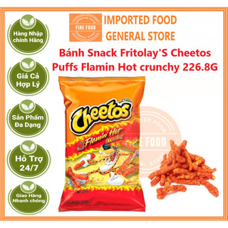 Snack Cheetos vị ớt Jalapeno, Flamin’hot, puff, Crunchy nhập khẩu Mỹ
