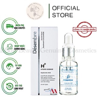 Cách dưỡng da khô, tinh chất ha cấp ẩm desembre 100ml