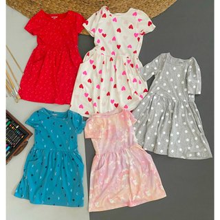 (26-53kg) Đầm thun C&J cho bé gái