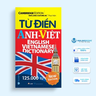 Sách - từ điển anh việt 125000 từ - vanlangbooks