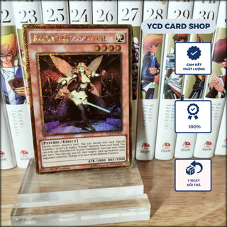 Thẻ bài yugioh chính hãng Kozmo Goodwitch  - Gold Secret Rare