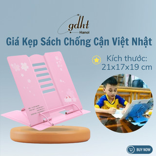 Giá đỡ đọc sách chống cận thị cho bé Việt Nhật 5963, kẹp đọc sách gắn điện thoại chống cận chống gù cho trẻ Huytuan3010