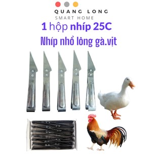 Nhíp nhổ lông gà vịt 2 trong 1, cạo móng giò heo đa năng
