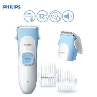 Tông đơ cắt tóc cho bé nhãn hiệu philips hc1055/15 - bảo hành chính hãng: 24 tháng