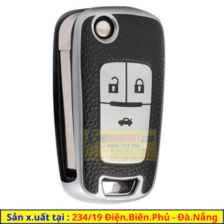 Ốp chìa khoá nhựa TPU xe ô tô CHEVROLET cruze lacetti phiên bản chìa bật chìa 2 3 nút bấm